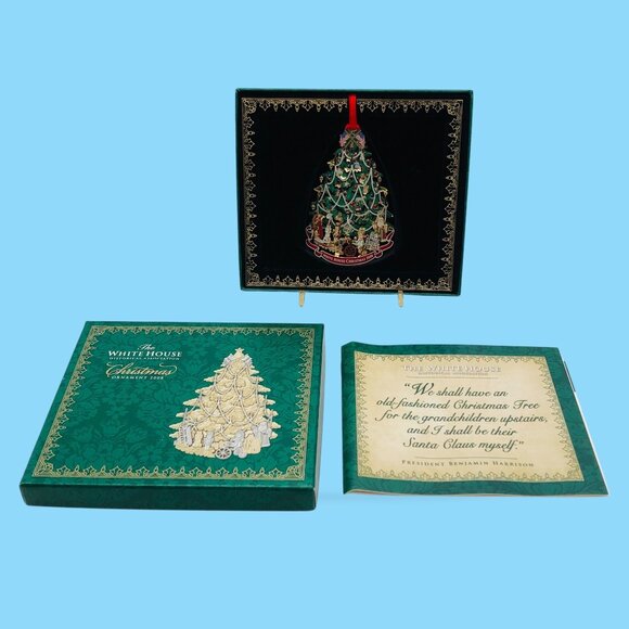 The White House Historical Association 2008 Christmas Tree Ornament - Picture 5 of 5